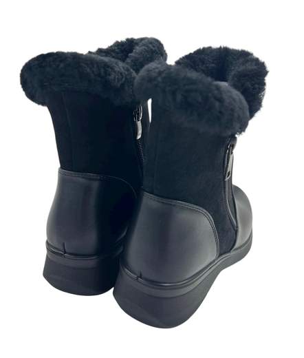 Co.moda Stivaletto Pelle E Camoscio DB-3816