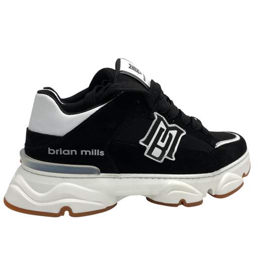 Brian Mills Sneakers Camoscio E Tessuto Tecnico 566 B