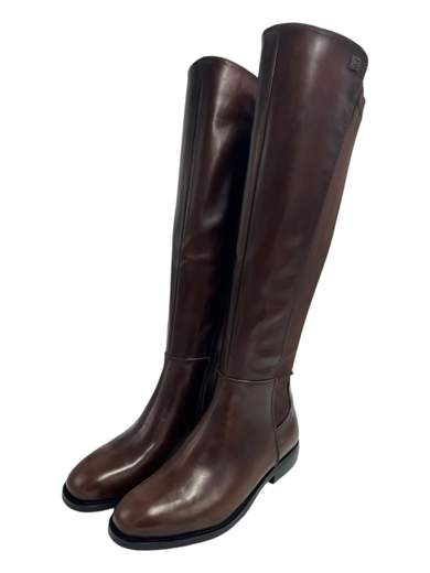 Laura Biagiotti Stivale Pelle E Tessuto Elasticizzato 8771