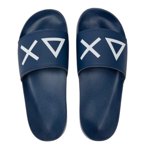 Sun 68 Ciabatta Gomma X35102 SLIPPERS LOGO