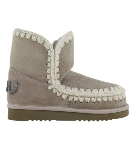 Mou Tronchetto Pelle Scamosciata MU.FW101050A ESKIMO 18 GLITTER LOGO