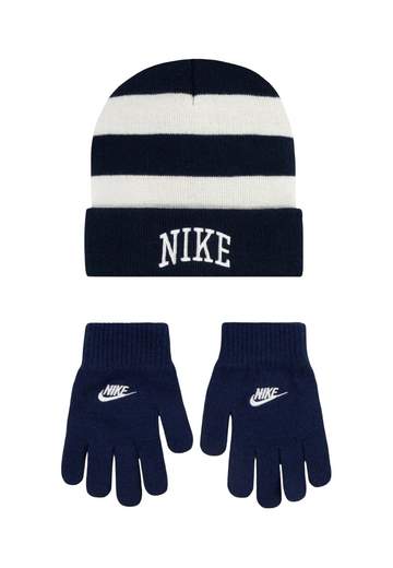 NIKE CHUNKY STRIPE APEX BEANIE
