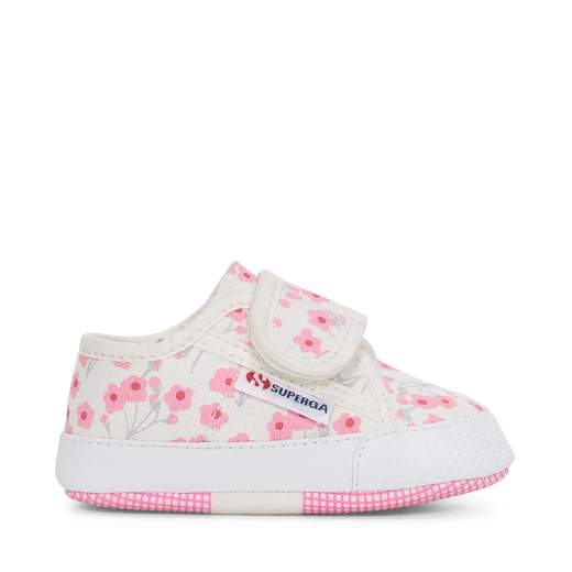 SUPERGA 4006 BABY STRAP CHERRY FLOWERS