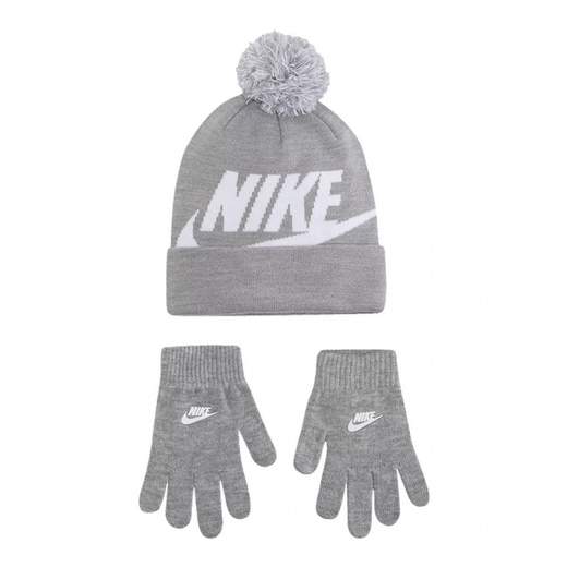 NIKE NAN SWOOSH POM BEANIE GLV SET