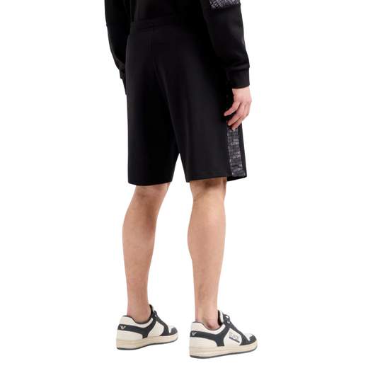 TRAIN GRAPHIC SERIES M BERMUDA MONOGRAM PRINTED