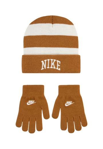 NIKE CHUNKY STRIPE APEX BEANIE