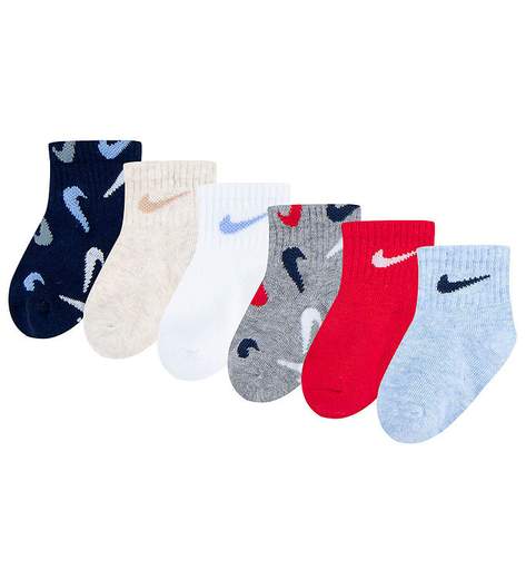 SWOOSHFETTI 6PK ANKLE SOCKS
