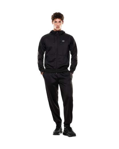 EA7 TRAIN VISIBILITY M T-SUIT HOODIE FL CH FL