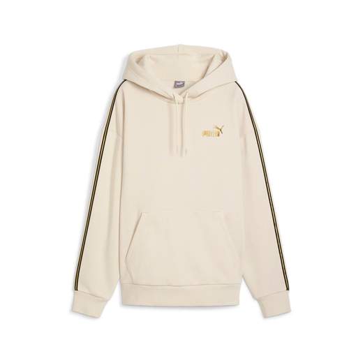 PUMA ESS TAPE MINIMAL GOLD HOODIE