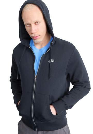 NIKE M NK CLUB FT FZ HOODIE