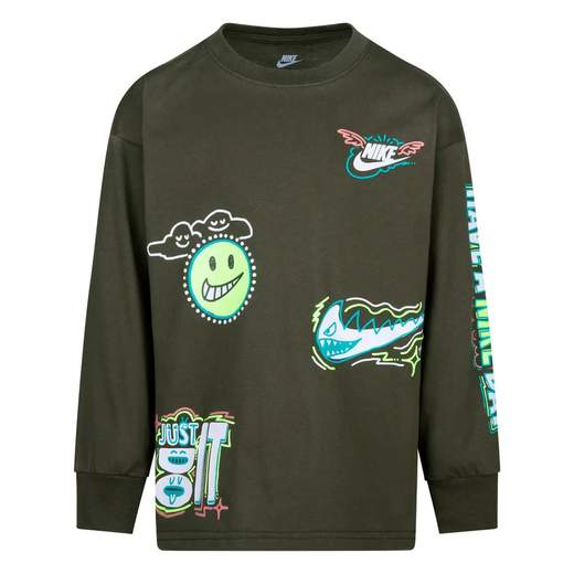 NIKE B NSW ART OF PLAY RELAXED LS