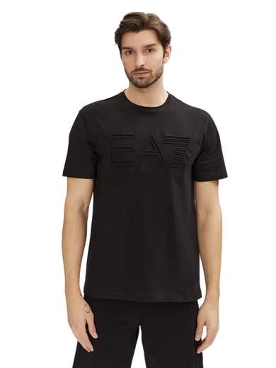 EA7 TRAIN LOGO SERIES M OVERSIZE LOGO TEE SSS