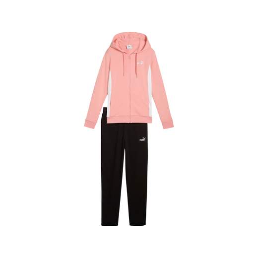 PUMA METALLIC HOODED SWEAT SUIT
