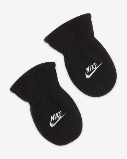 LEOPARD PRINT BEANIE AND MITTENS SET