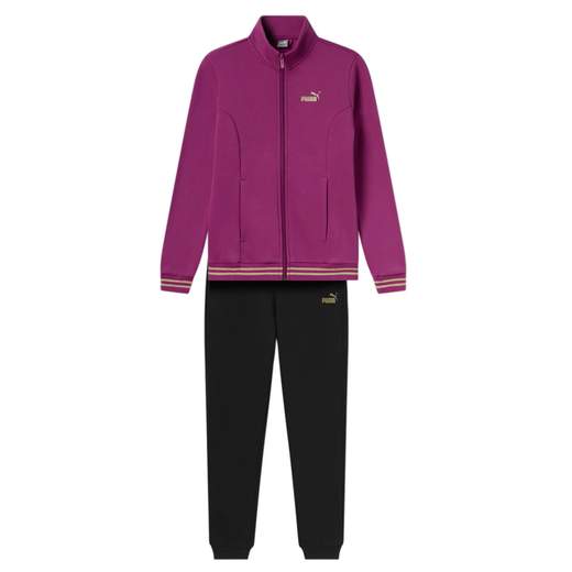 PUMA ESS+ GLITTER FZ SUIT FL
