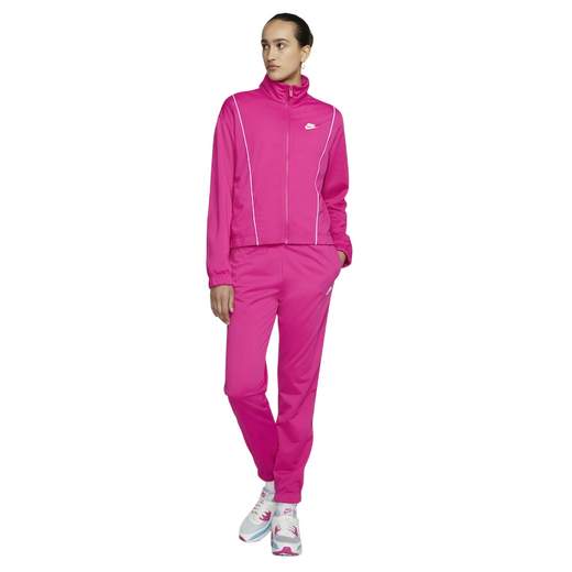 NIKE W NSW ESSNTL PQE TRK SUIT