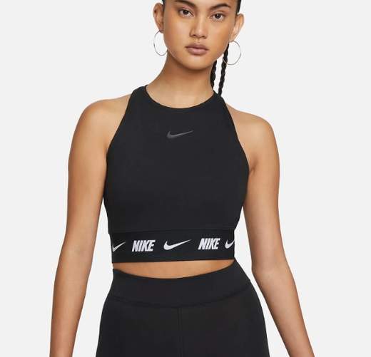 NIKE W NSW CROP TAPE TOP
