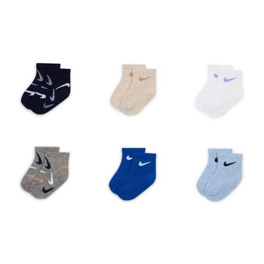 SWOOSHFETTI 6PK ANKLE SOCKS