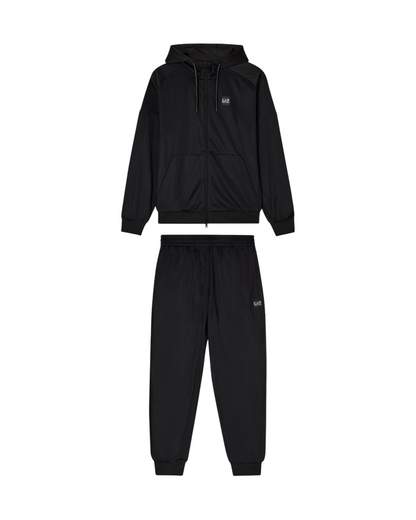 EA7 TRAIN VISIBILITY M T-SUIT HOODIE FL CH FL