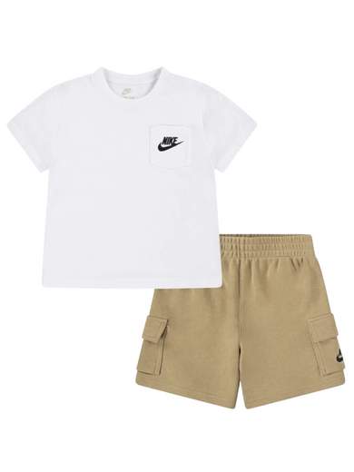 NIKE B NSW PKT TEE FT SHORT SET
