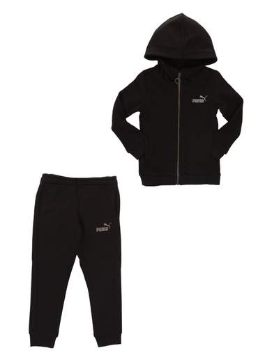 PUMA ESS+ GLITTER FZ HOODED SUIT