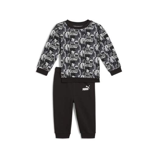 PUMA MINICATS AOP CREW JOGGER FL