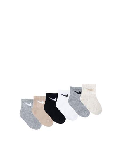 NIKE SWOOSH 6PK INFANT ANKLE SOCK