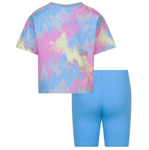 BOXY TEE & BIKE SHORT SET