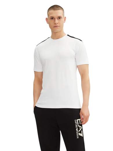 EA7 TRAIN GOLD LABEL M TEE SS