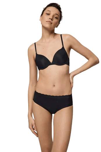 YSABEL MORA MUTANDINE PUSH UP NERO