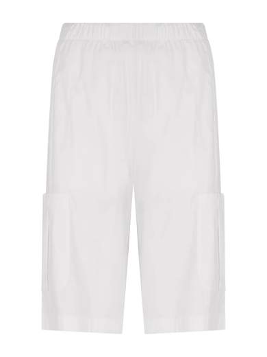 RAGNO BERMUDA DONNA CARGO BIANCO