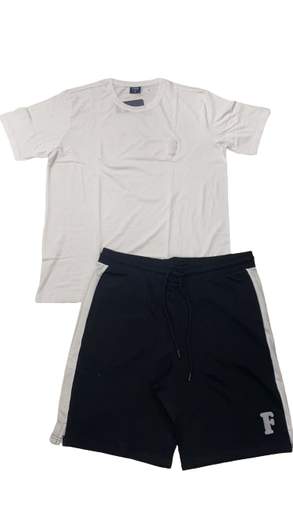 FILA PIGIAMA CORTO UOMO LOGO SPUGNA