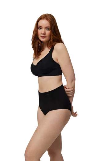 YSABEL MORA MUTANDINA DI CONTROLLO MODELLANTE NERO