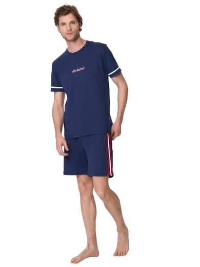 RAGNO PIGIAMA CORTO A SERAFINO BLU