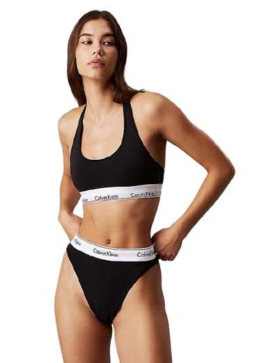 CALVIN KLEIN TANGA SGAMBATO ICON NERO