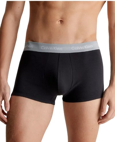 CALVIN KLEIN BOXER COTONE ELASTICIZZATO VITA BASSA