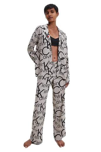 CALVIN KLEIN PIGIAMA LOGO DONNA