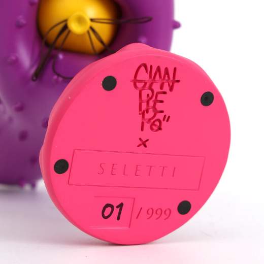 SELETTI 0911P LOVE HURTS YOU PURPLE EDITION