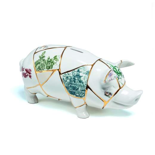 SELETTI SALVADANAIO ''KITSUGI PIGGY BANK'' 09942