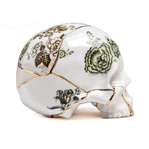 SELETTI TESCHIO ''KINTSUGI SKULL'' 09943