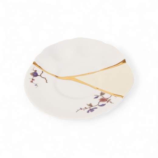 SELETTI 09648 TAZZA DA TE' CON PIATTINO KINTSUGI
