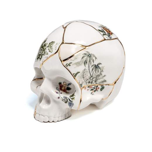 SELETTI TESCHIO ''KINTSUGI SKULL'' 09943