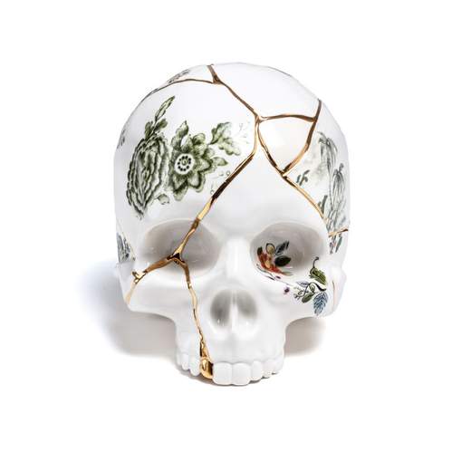 SELETTI TESCHIO ''KINTSUGI SKULL'' 09943