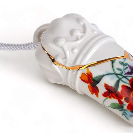 SELETTI 09944 CORNO PORTAFURTUNA "KINTSUGI LUCKY HORN"