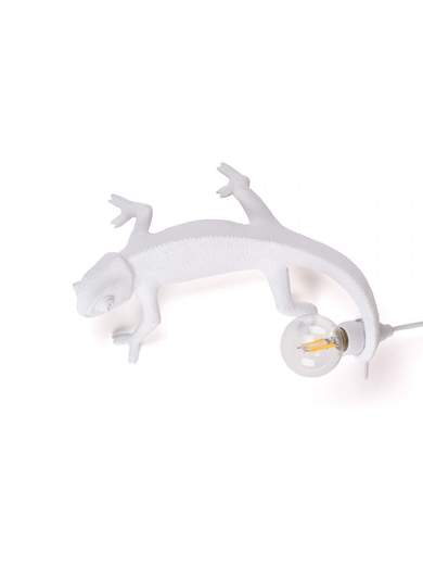 SELETTI LAMPADA CHAMELEON LAMP LEFT GOING Up  WHITE 15092                    
