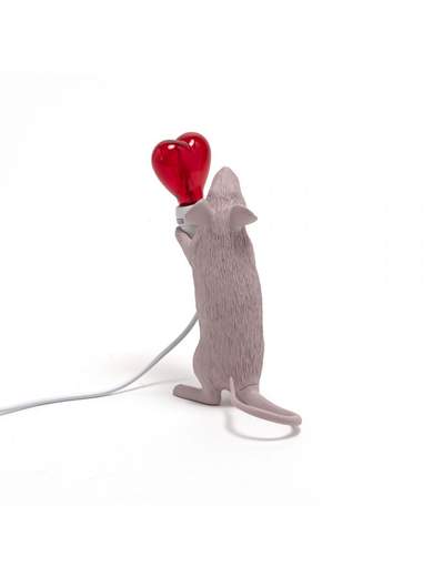 SELETTI LAMPADA MOUSE LAMP-STEP SAN VALENTINO 15220SV                  