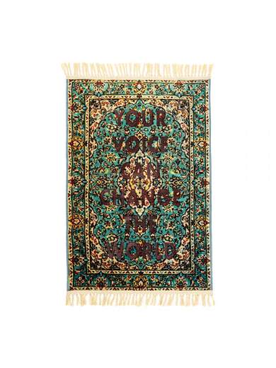 SELETTI TAPPETO BURNT CARPET  FREEDOM  VOICE 18235                    