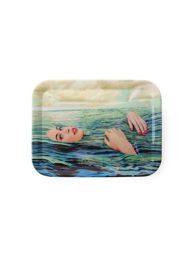 SELETTI VASSOIO TOILETPAPER SEA GIRL 19031                    