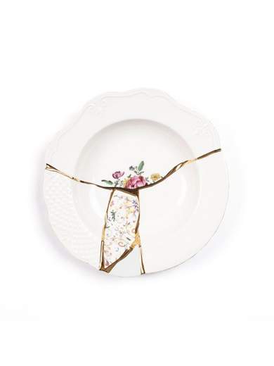 SELETTI PIATTO FONDO KINTSUGI 09623                    