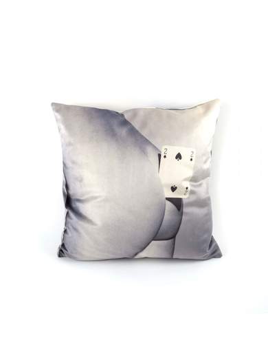 SELETTI CUSCINO TOILETPAPER TWOOFSPADE 02329                    